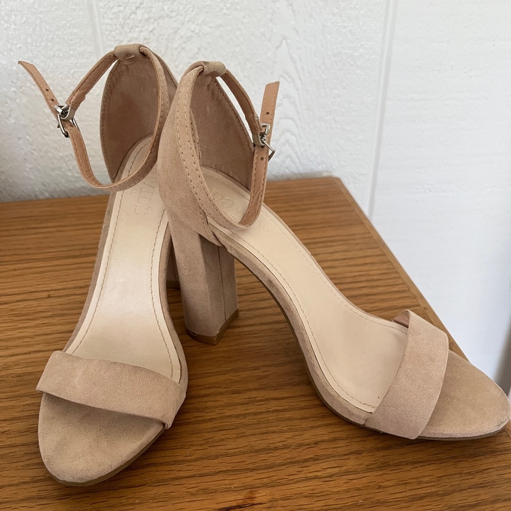 David’s Bridal Sandals Nude